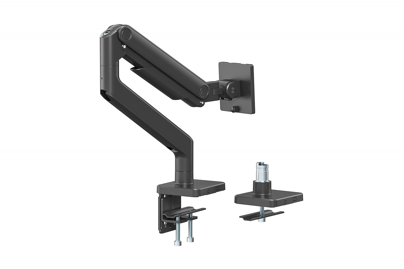 Enoročno namizno stojalo za monitor/TV do 49" (20 kg), VESA, črno 5