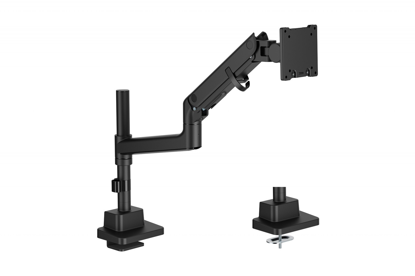 Plinsko enoročno stojalo za monitor/TV do 57" (27 kg), VESA, črno 6