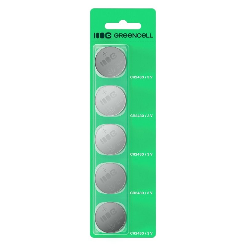 Gumbaste baterije 5 x CR2430