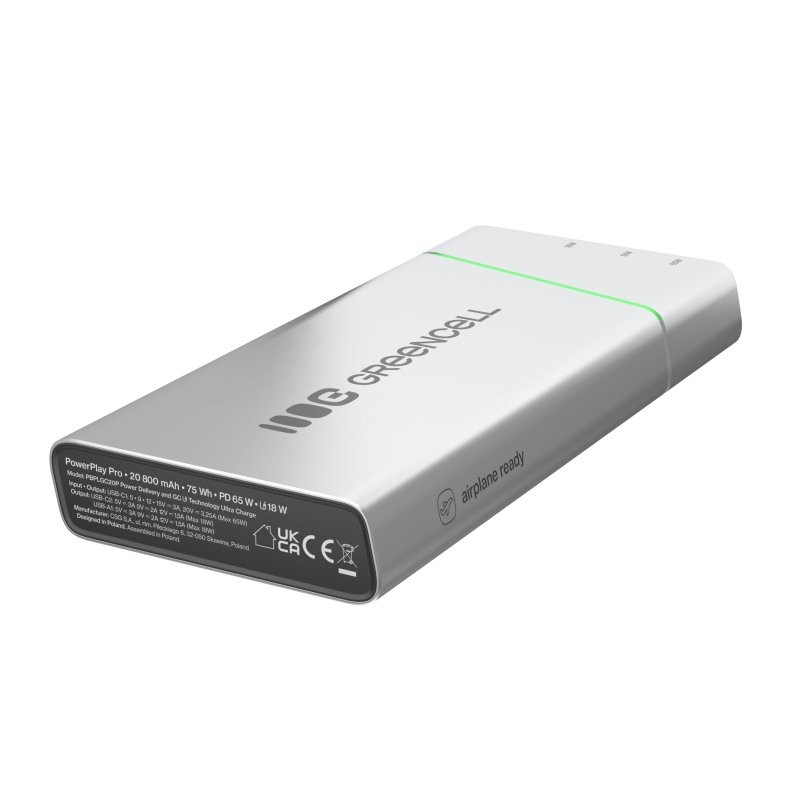 Powerbank PowerPlay 20800mAh, 65W PD, PL 7