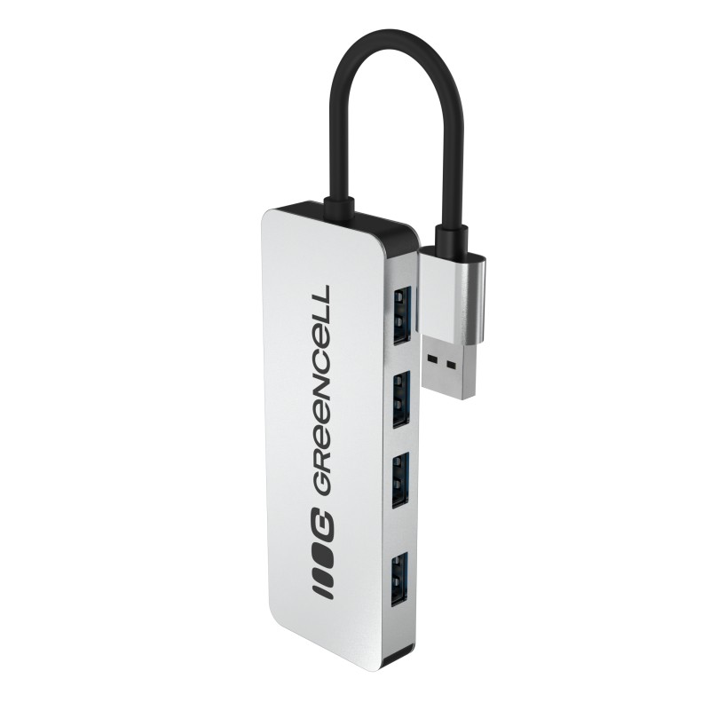 Green Cell USB-A HUB, 4x USB-A 3.0