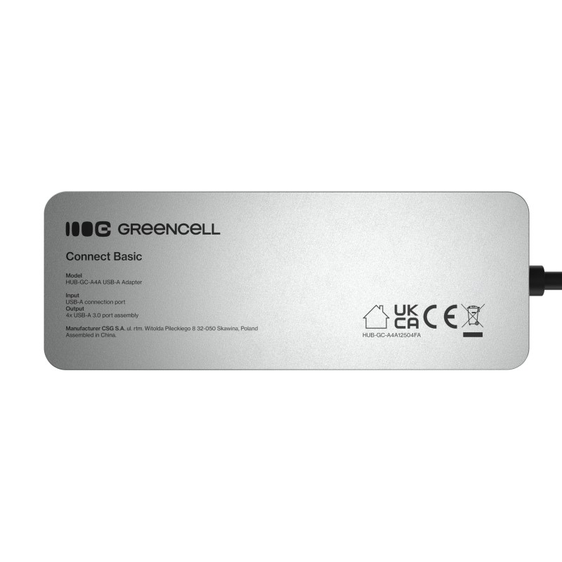Green Cell USB-A HUB, 4x USB-A 3.0 4