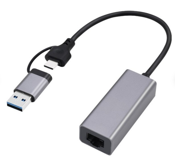 Omrežna kartica Gembird USB 3.1, 2.5 Gb/s, USB-A/USB-C