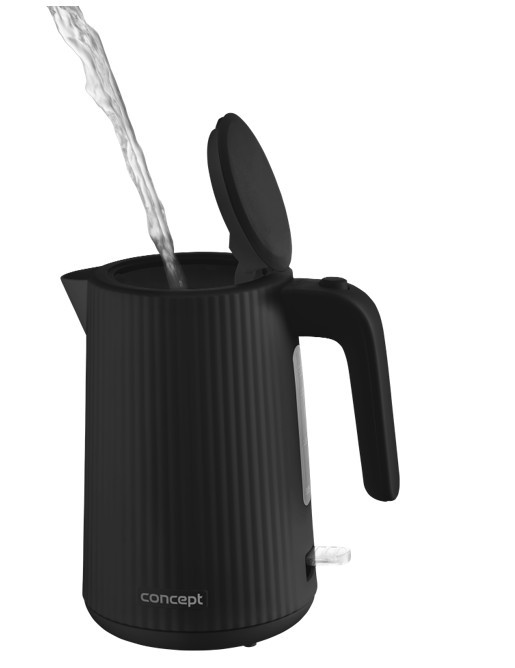 Concept RK2391 plastični kuhinjski grelnik vode, 1.7L, črna barva 7