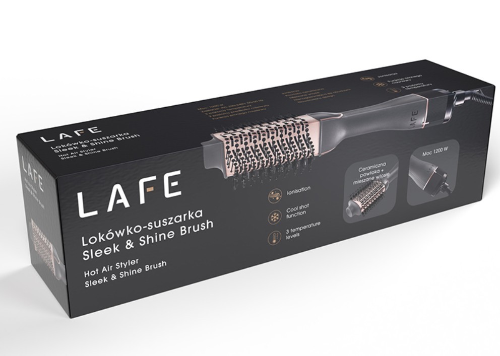 Kodralnik in sušilnik za lase Sleek and Shine Brush 6