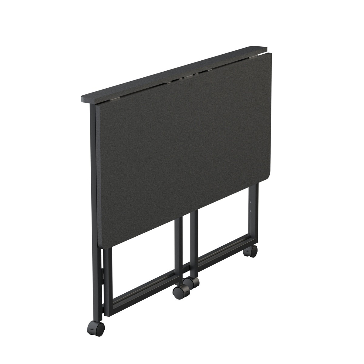 Zložljivo mobilno pisalno mizo MC-1250 B, 100x50 cm, črna 5