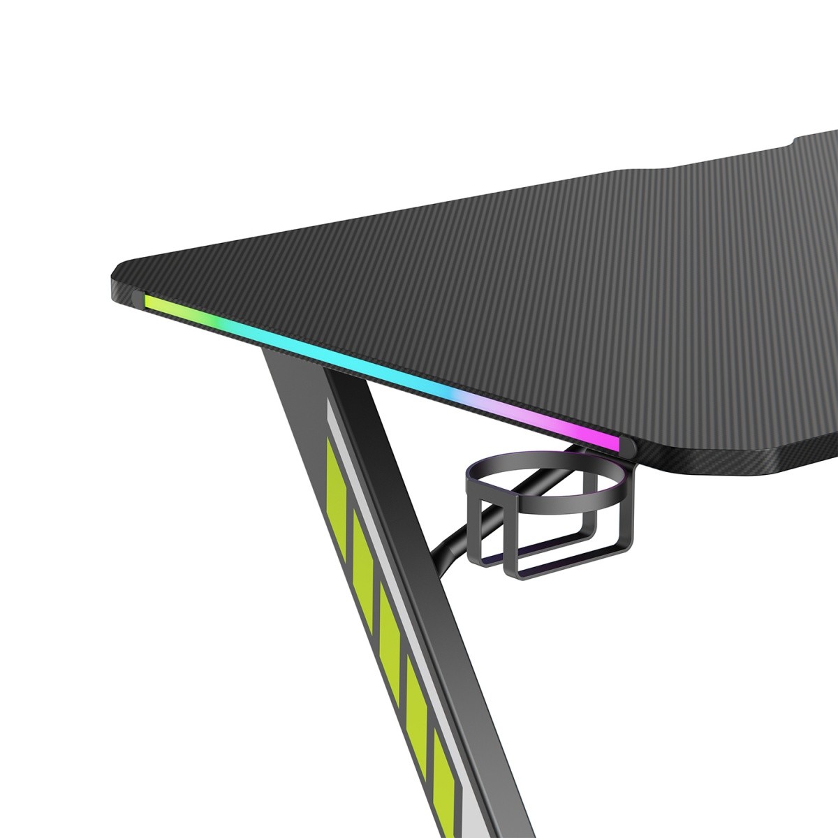 Gaming pisalna miza NanoRS RS102, 120x60cm z LED 4
