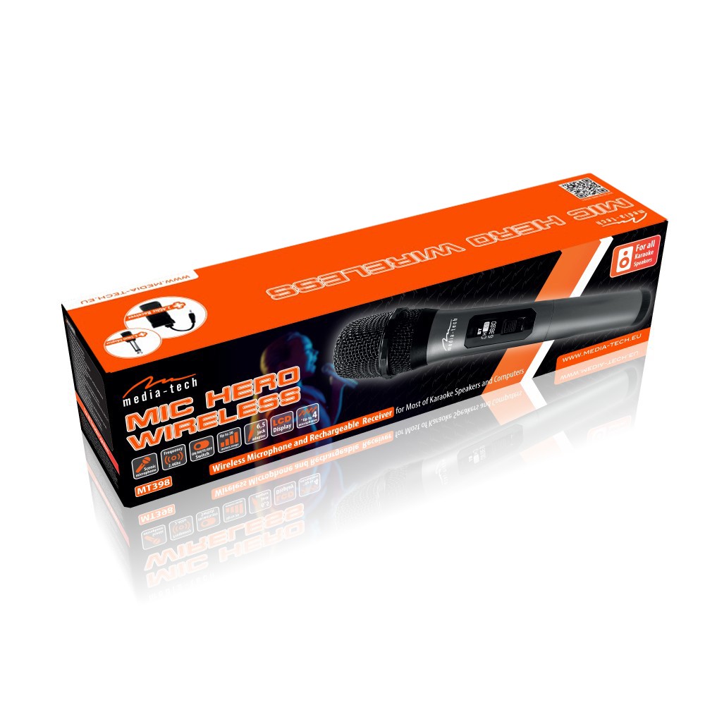 Media-Tech MT398 MIC HERO, bežični mikrofon 5