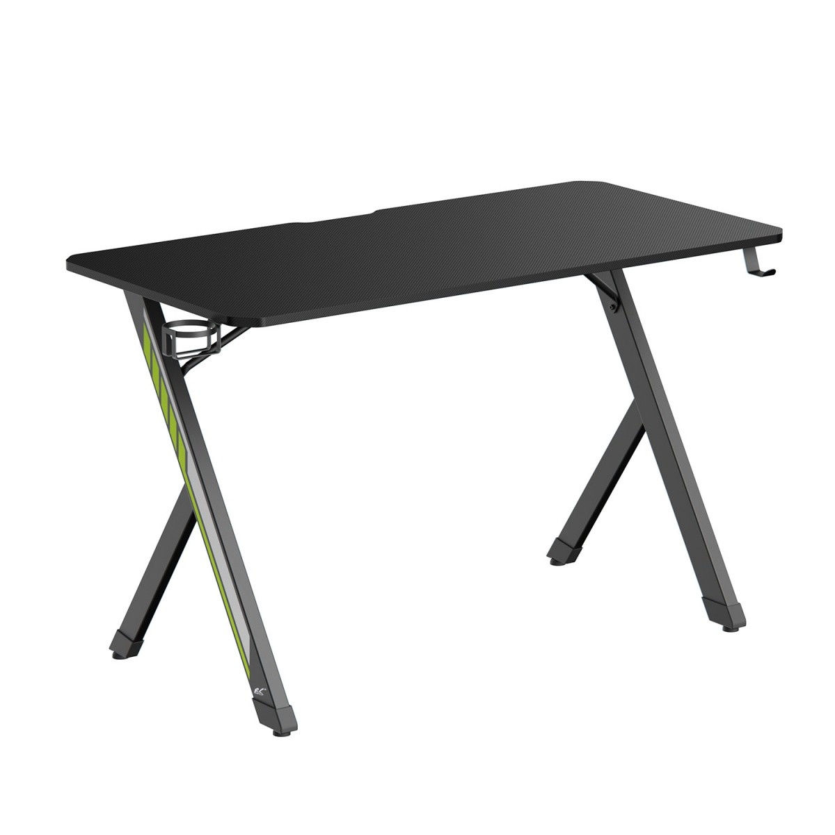 Maclean NanoRS RS101 gaming pisalna miza 120x60cm, črna