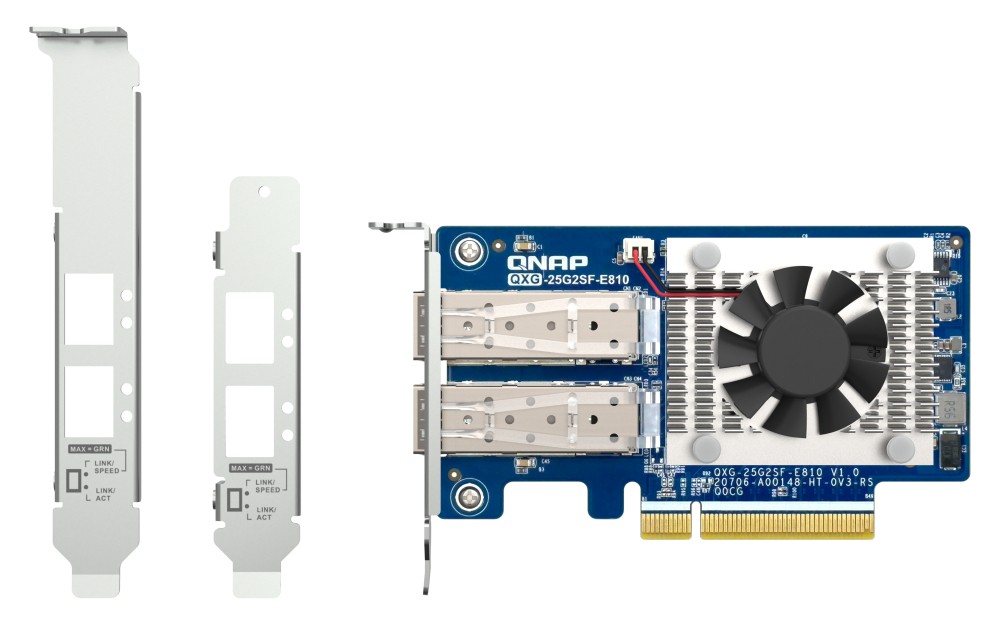 Omrežna kartica QXG-25G2SF-E810, 2x 25GbE 4