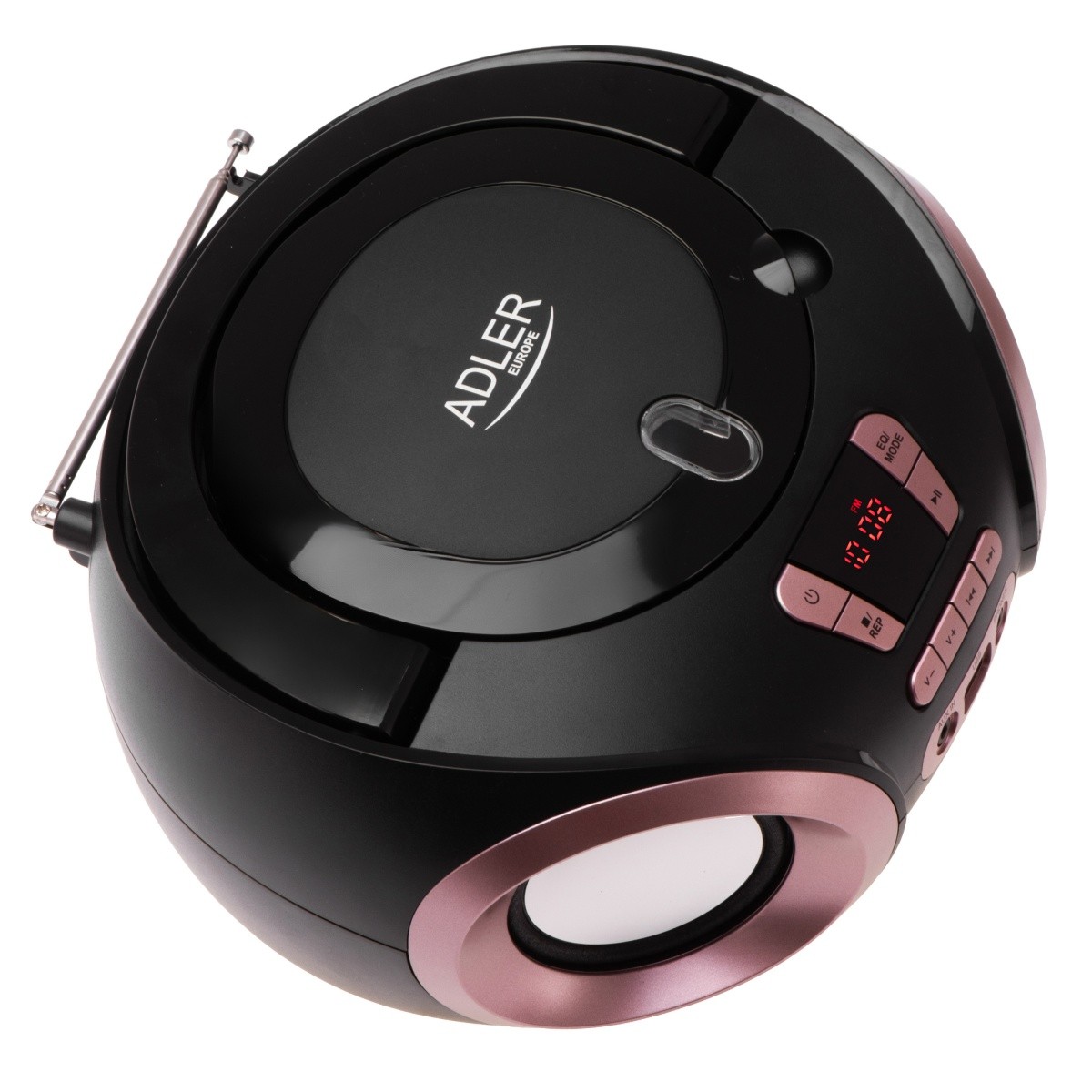 Radio Boombox CD/MP3 AD1181 (črno-bakren) 4