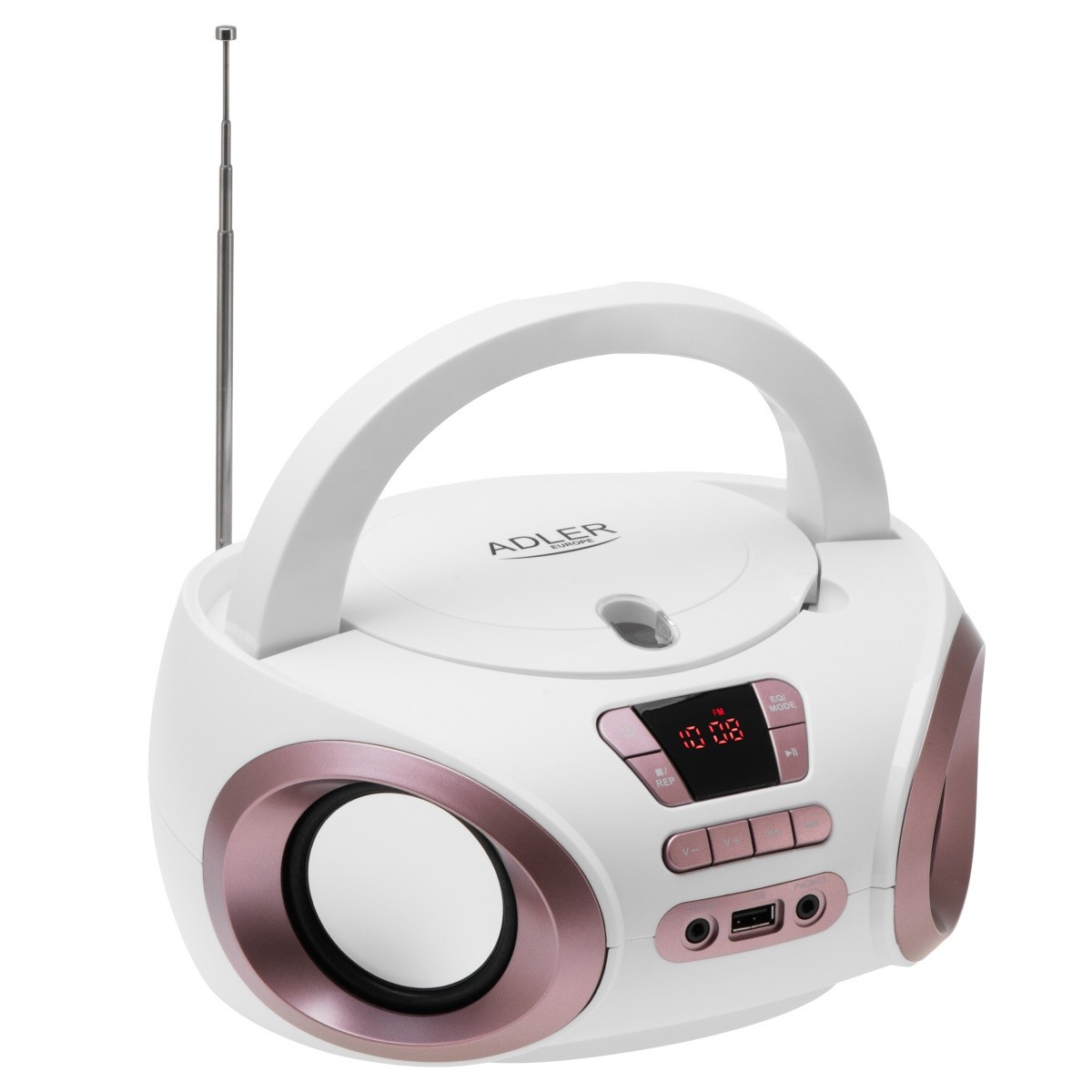 Radio Boombox CD/MP3 AD1181 (belo-bakren) 2