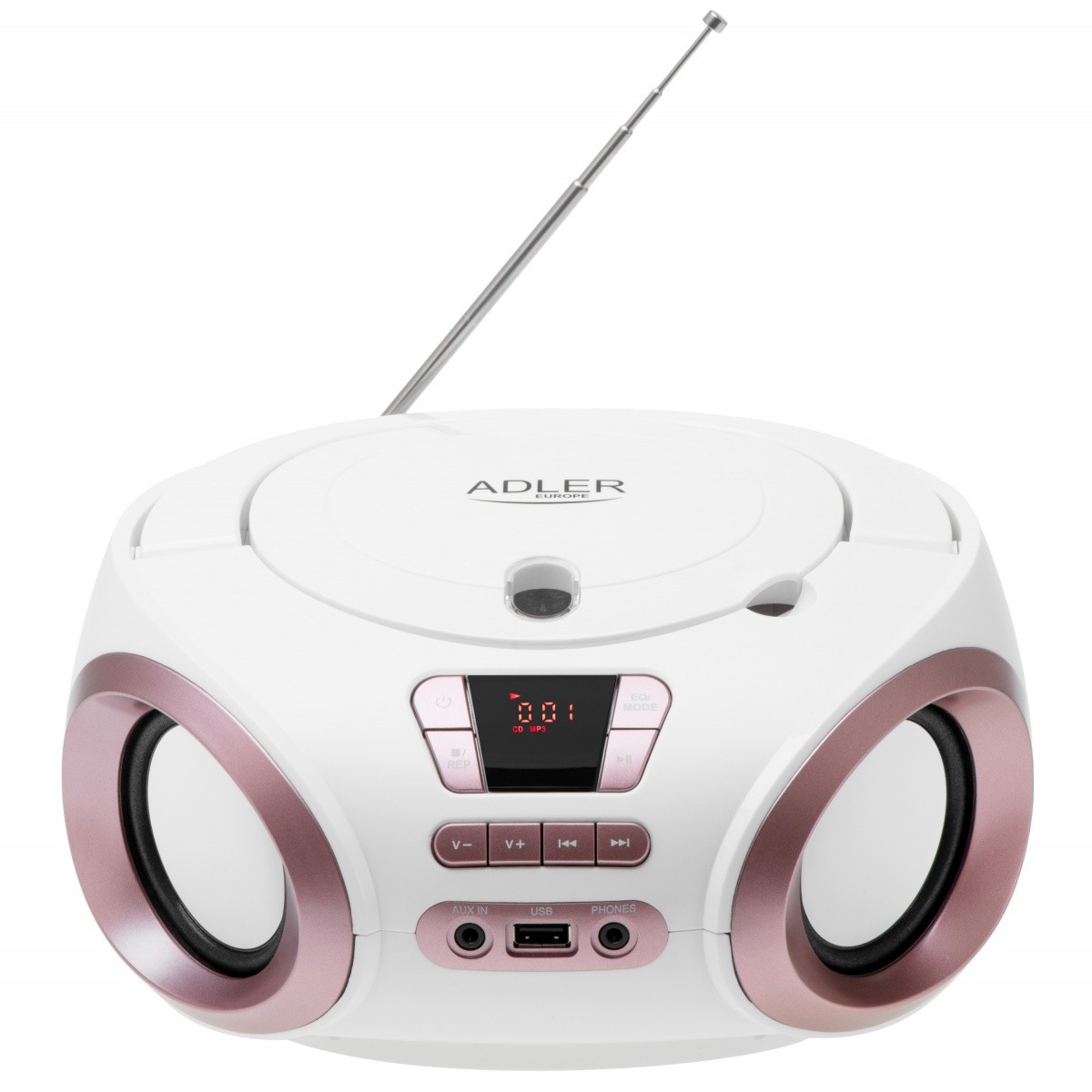 Radio Boombox CD/MP3 AD1181 (belo-bakren)