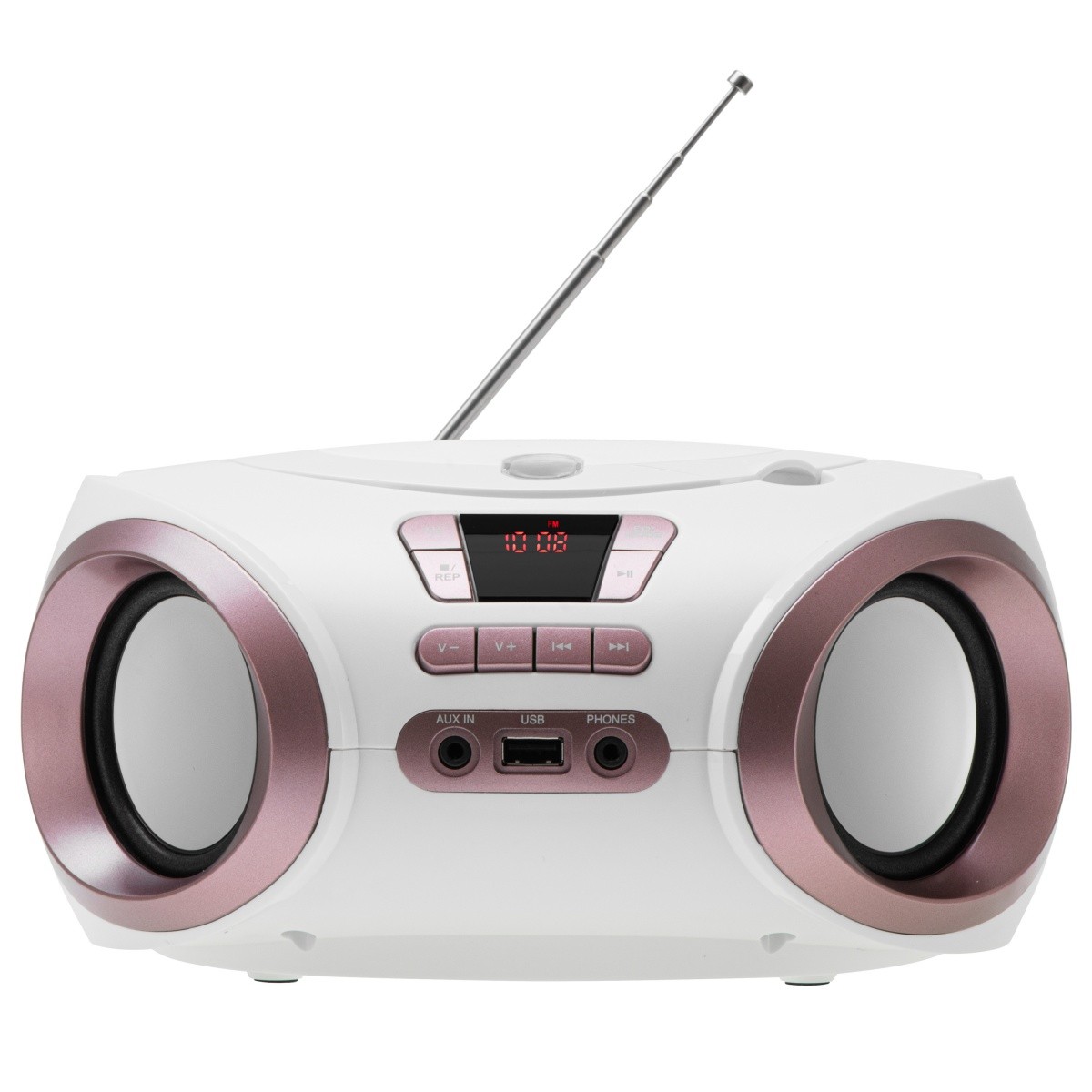 Radio Boombox CD/MP3 AD1181 (belo-bakren) 3