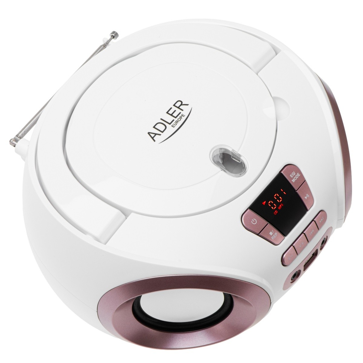 Radio Boombox CD/MP3 AD1181 (belo-bakren) 4