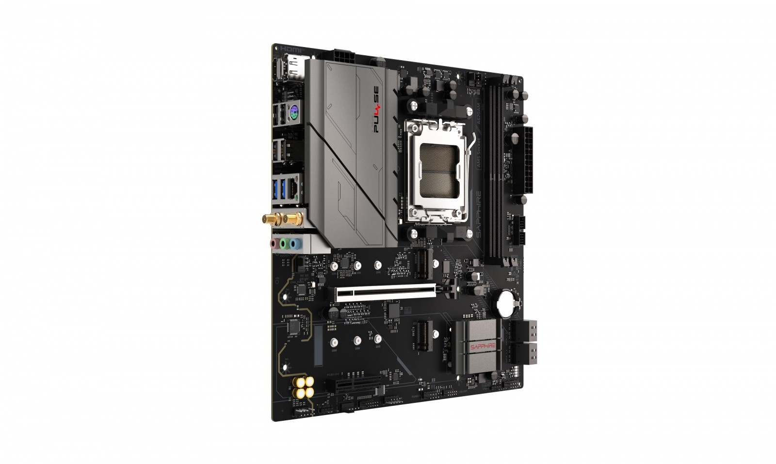 Sapphire Technology PULSE A620AM matična plošča mATX, 2xDDR5 3