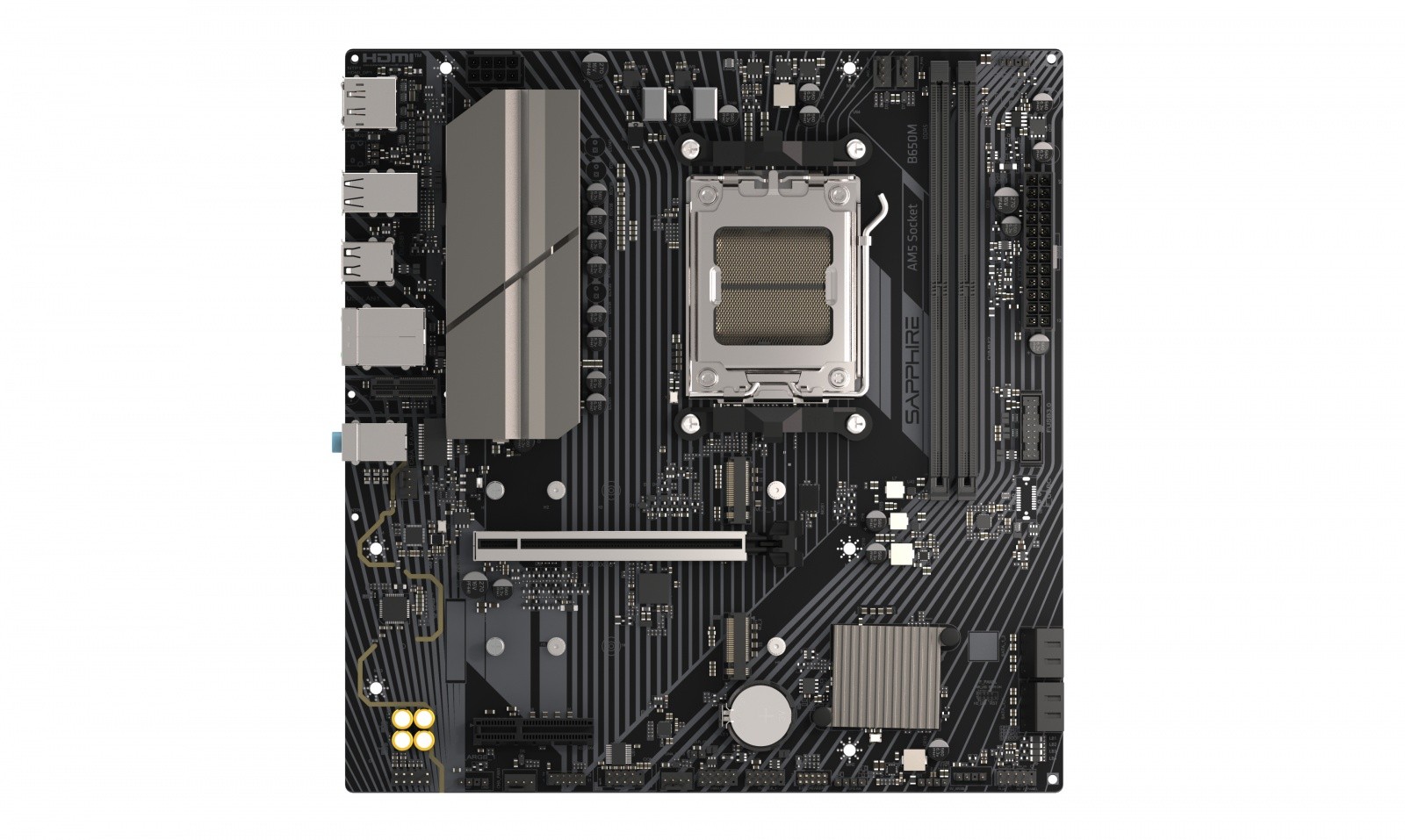 Sapphire B650M-E matična plošča mATX, AMD B650, DDR5, AM5 2