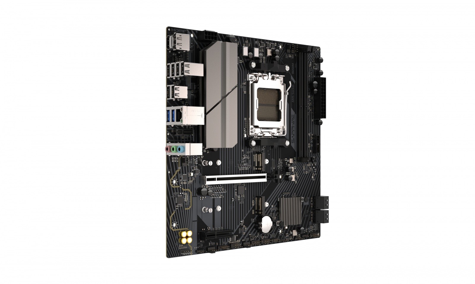 Sapphire B650M-E matična plošča mATX, AMD B650, DDR5, AM5 3