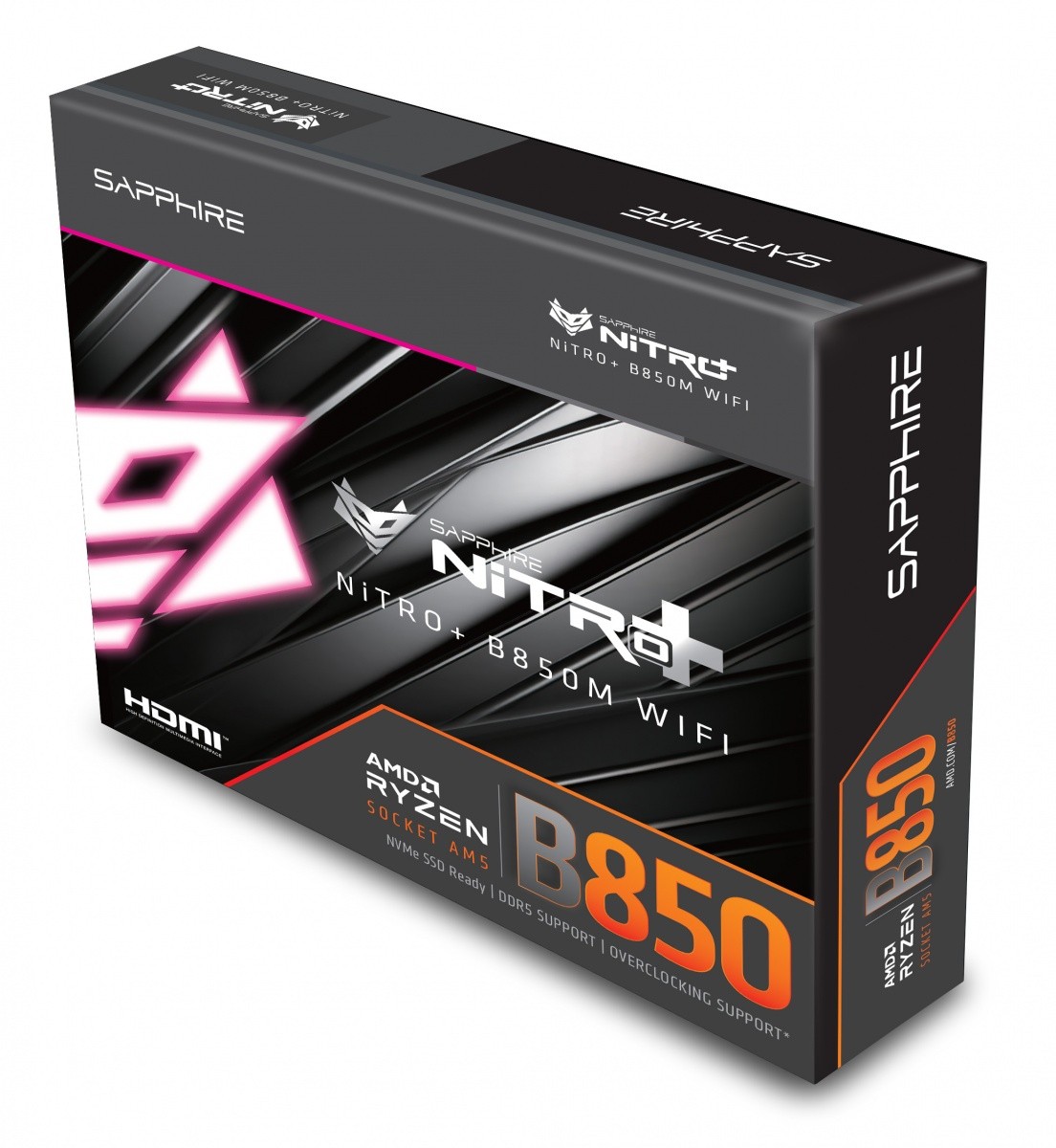 Sapphire NITRO+ B850M WIFI matična plošča mATX, AMD B850, DDR5, AM5 2