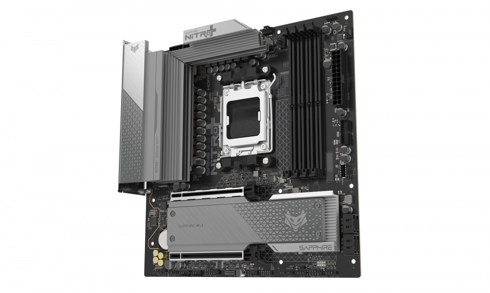 Sapphire NITRO+ B850M WIFI matična plošča mATX, AMD B850, DDR5, AM5 5
