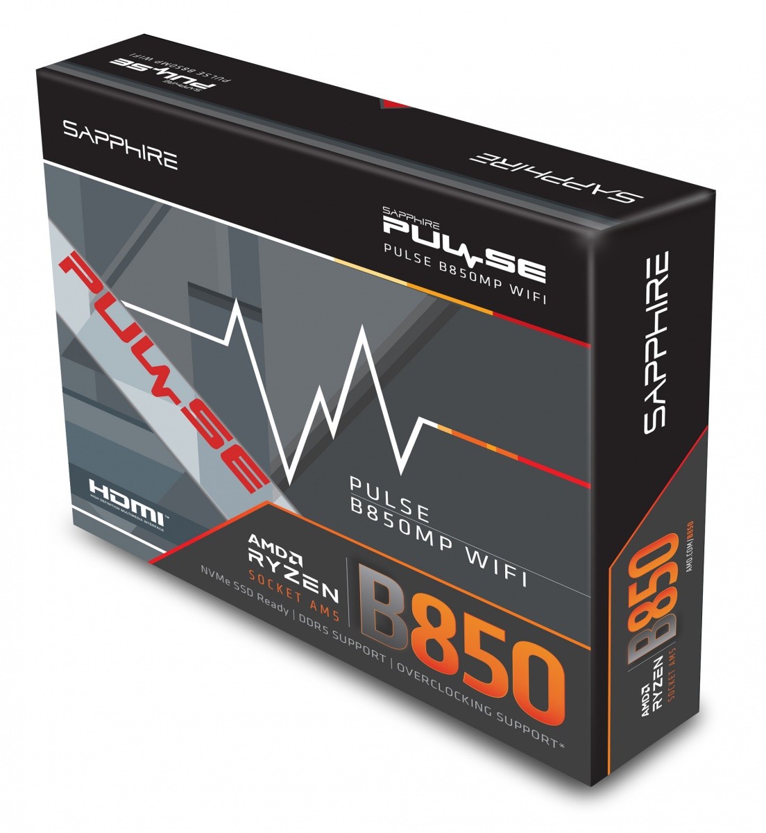 Sapphire PULSE B850M WIFI matična plošča mATX, AMD B850, DDR5, AM5 2
