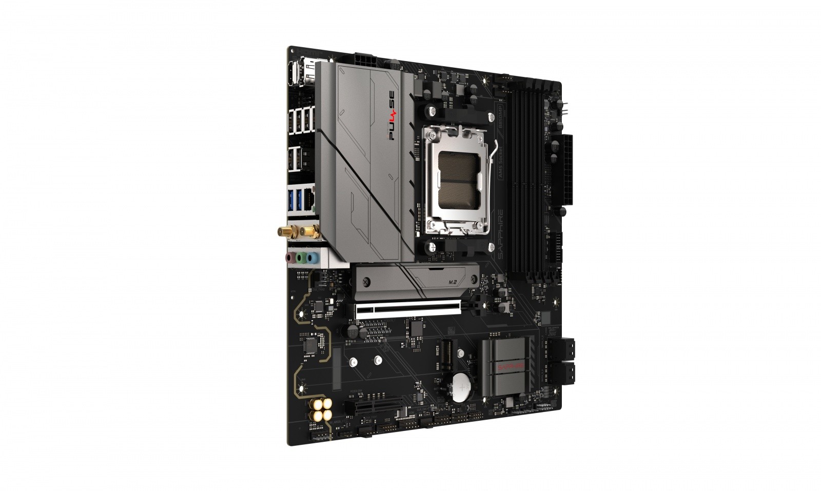 Sapphire PULSE B850M WIFI matična plošča mATX, AMD B850, DDR5, AM5 4