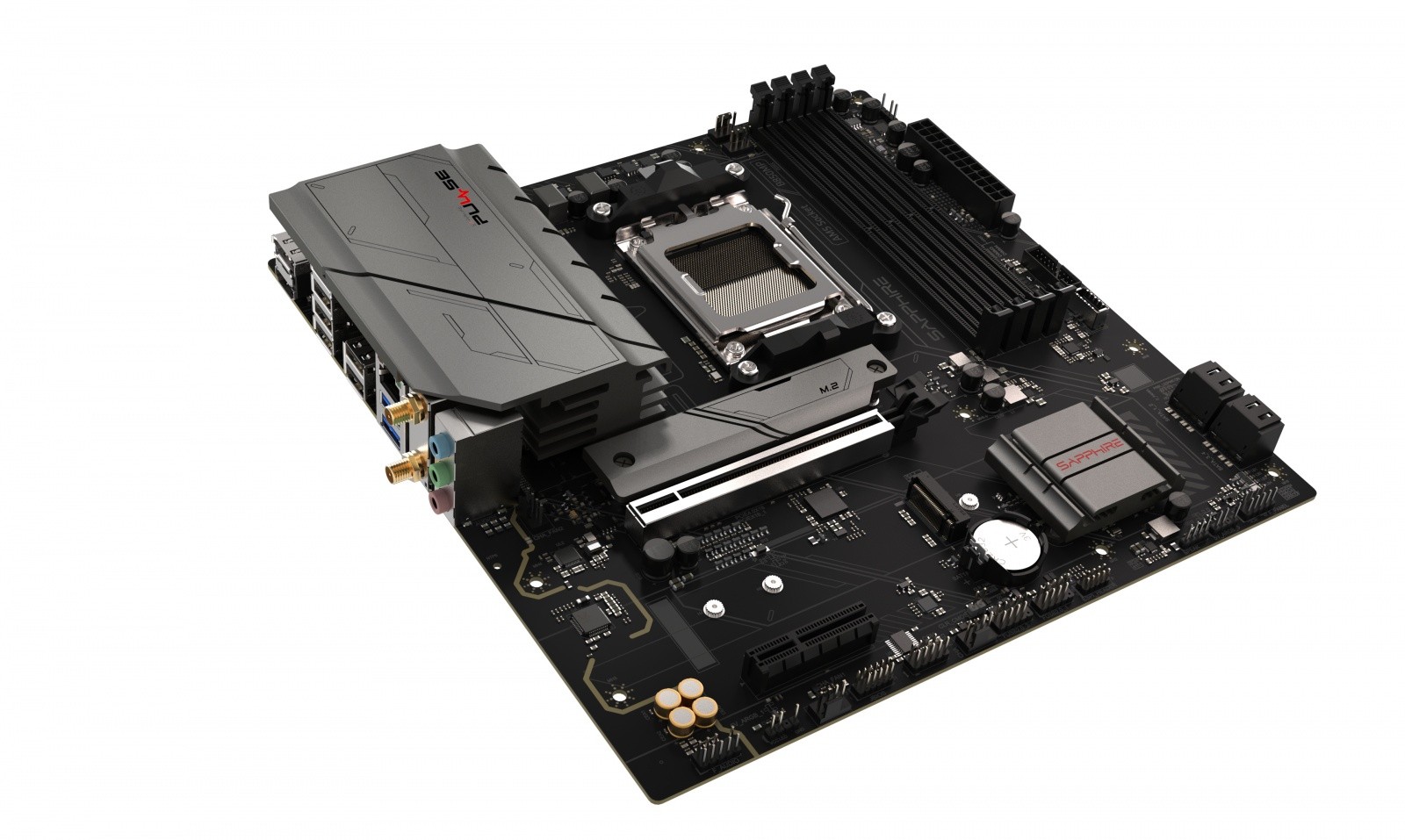 Sapphire PULSE B850M WIFI matična plošča mATX, AMD B850, DDR5, AM5 6