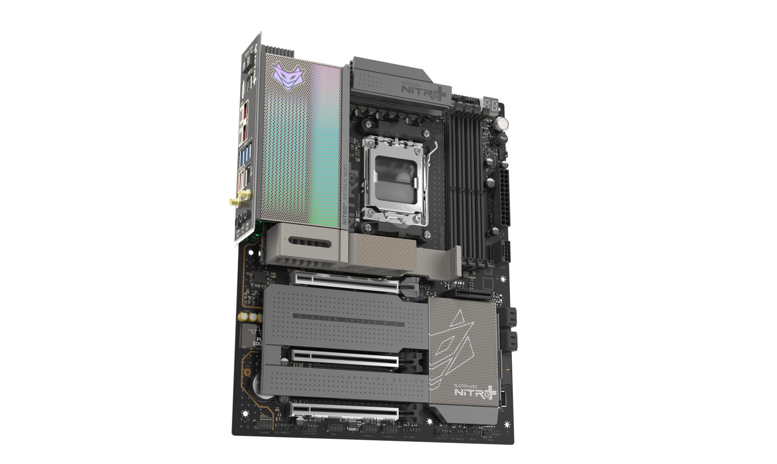 Sapphire NITRO+ X870EA WIFI7 matična plošča AM5, 4x DDR5, mATX 5