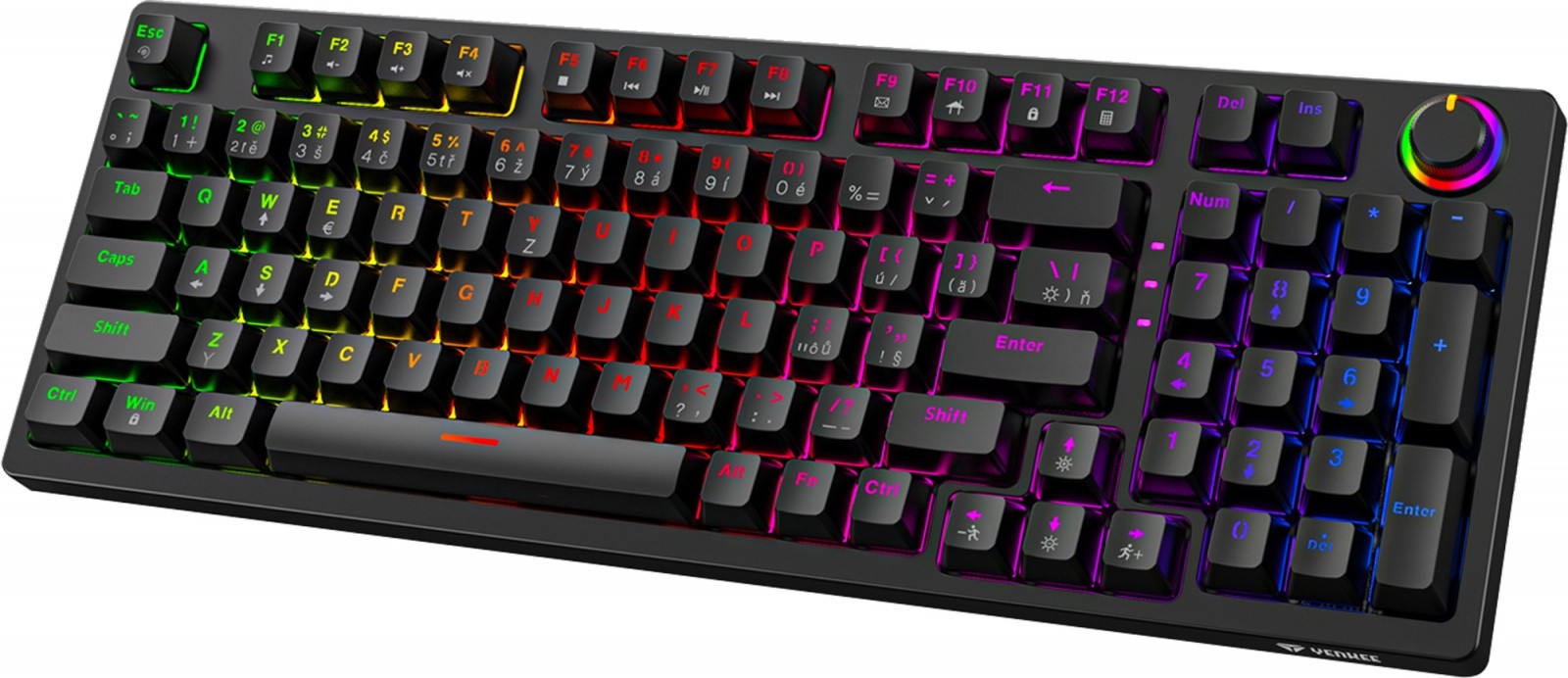 Gaming komplet 3v1: tipkovnica, miška, slušalke (YGS 03) 4