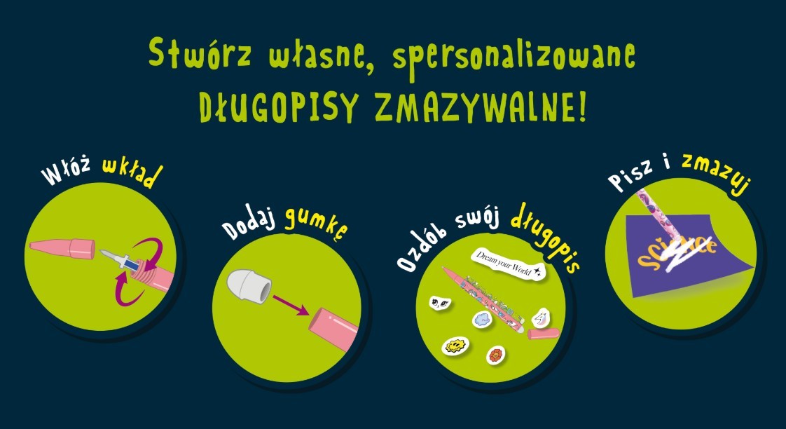 Komplet I'M A Genius 'Izdelovalnica nalivnih peres' 3