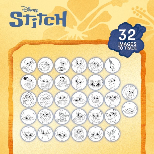 Komplet Stitch 'Šola risanja s projektorjem' 2