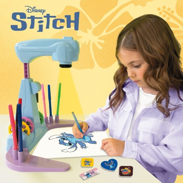 Komplet Stitch 'Šola risanja s projektorjem' 3