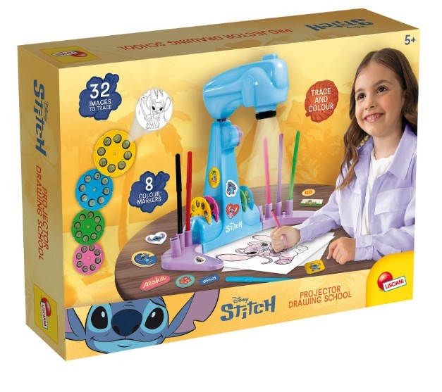 Komplet Stitch 'Šola risanja s projektorjem'