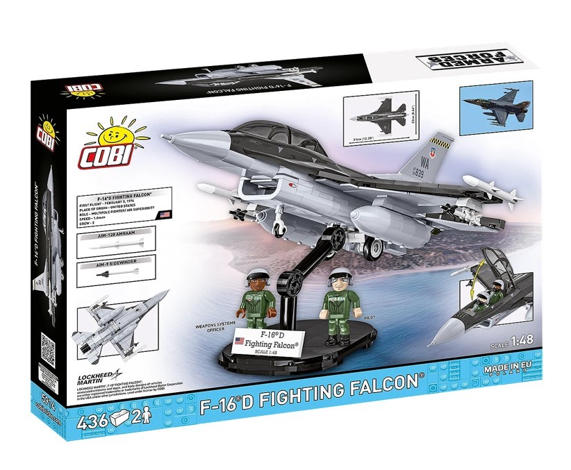 Gradbeni bloki F-16D Fighting Falcon (436 elementov) 2