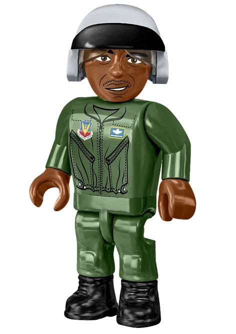 Gradbeni bloki F-16D Fighting Falcon (436 elementov) 6