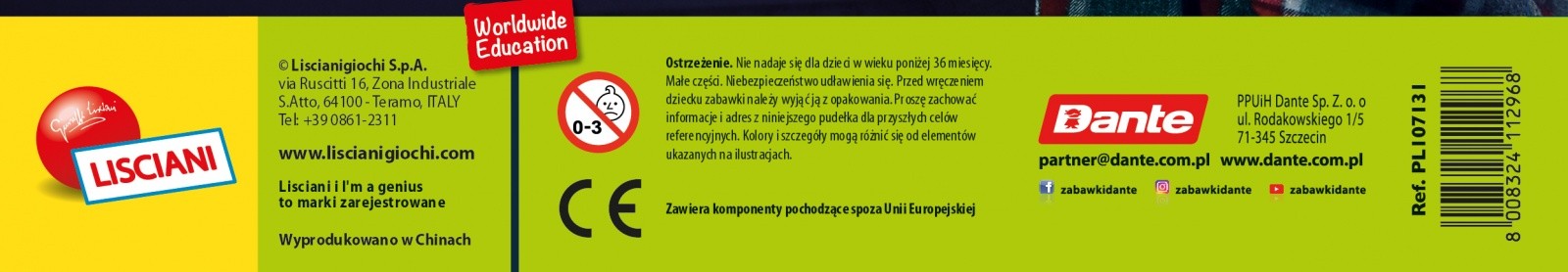 Lisciani znanstveni teleskop IM A Genius 5