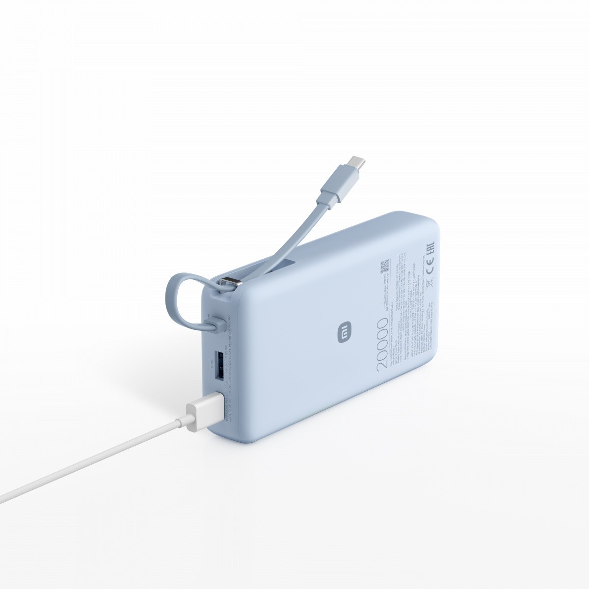 Xiaomi 67W Power Bank 20000 mAh, Ice Blue (vgrajen kabel) 4