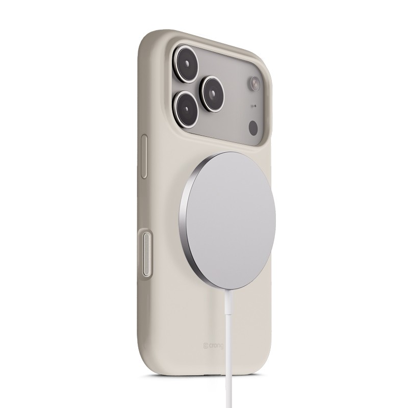 Color Cover Magnetic ovitek za iPhone 17 Pro MagSafe, kamnito bež