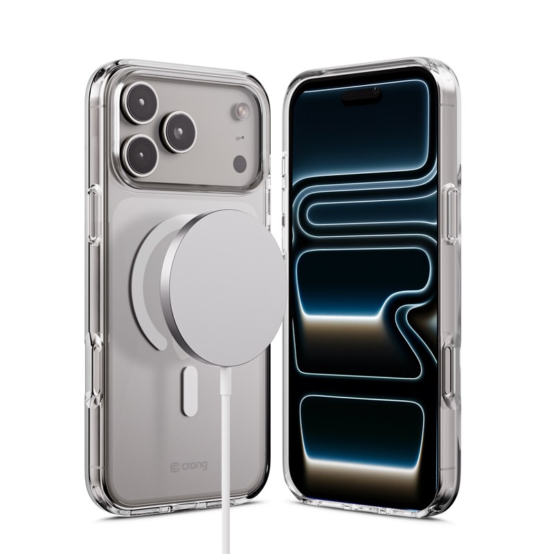 Clear MAG ovitek za iPhone 17 Pro Max MagSafe, prozoren