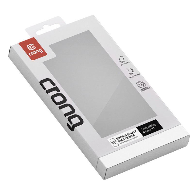 Hybrid Frost MAG ovitek za iPhone 17 MagSafe, črn 2