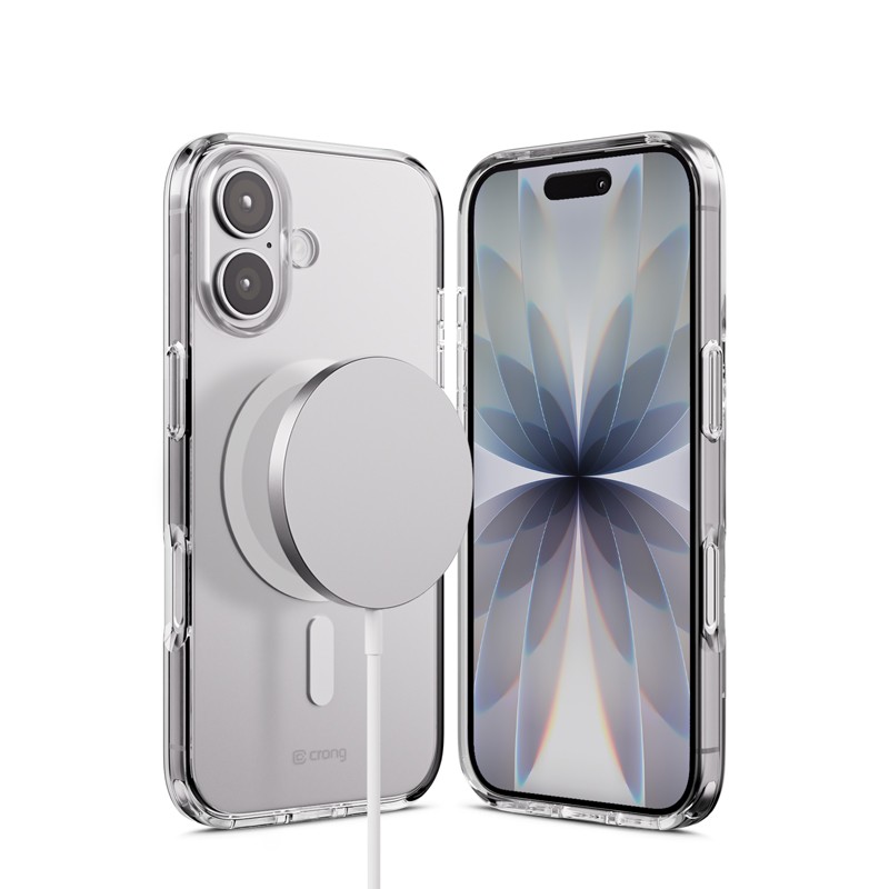 CRONG Clear MAG Cover za iPhone 17, prozoren, MagSafe