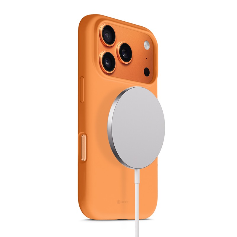 Color Cover Magnetic ovitek za iPhone 17 Pro MagSafe, oranžen