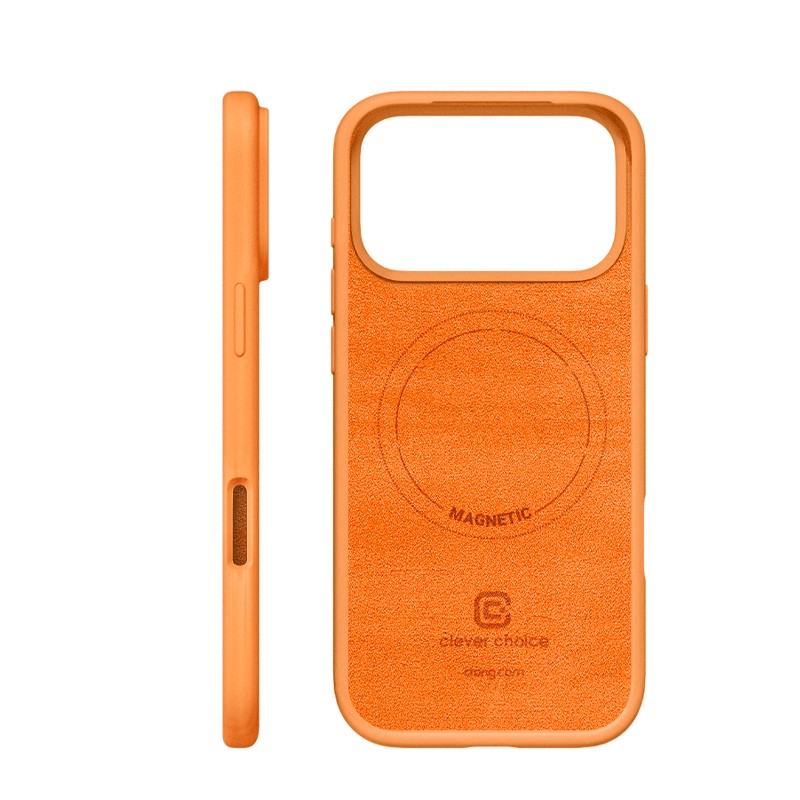 Color Cover Magnetic ovitek za iPhone 17 Pro MagSafe, oranžen 2