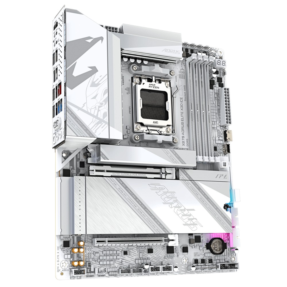 Matična plošča Gigabyte X870 AORUS ELITE X3D ICE AM5 3