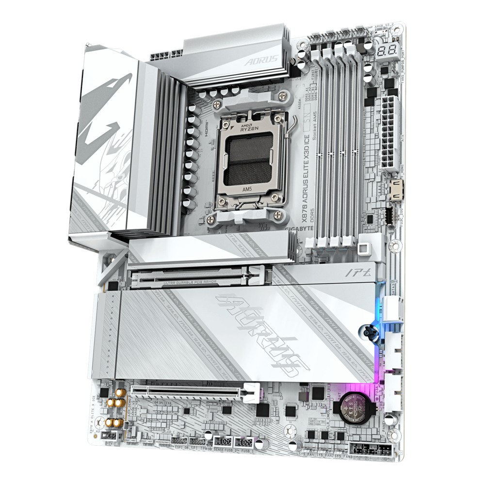 Matična plošča Gigabyte X870 AORUS ELITE X3D ICE AM5 4