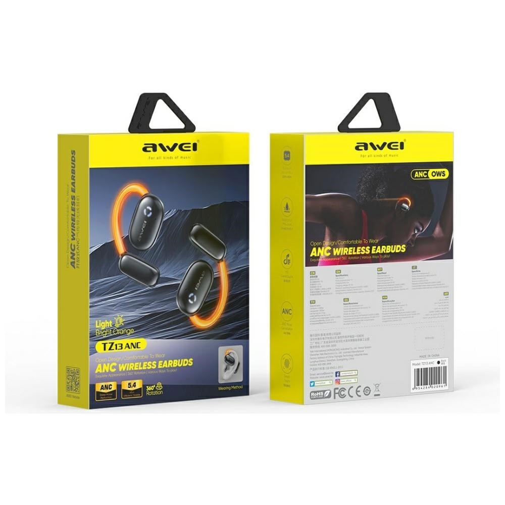 Bluetooth slušalke TZ13 ANC Spinner črne 7