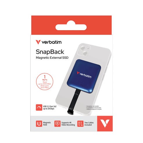 Zunanji SSD disk SnapBack Magnetic 1TB, Apple ProRes 2