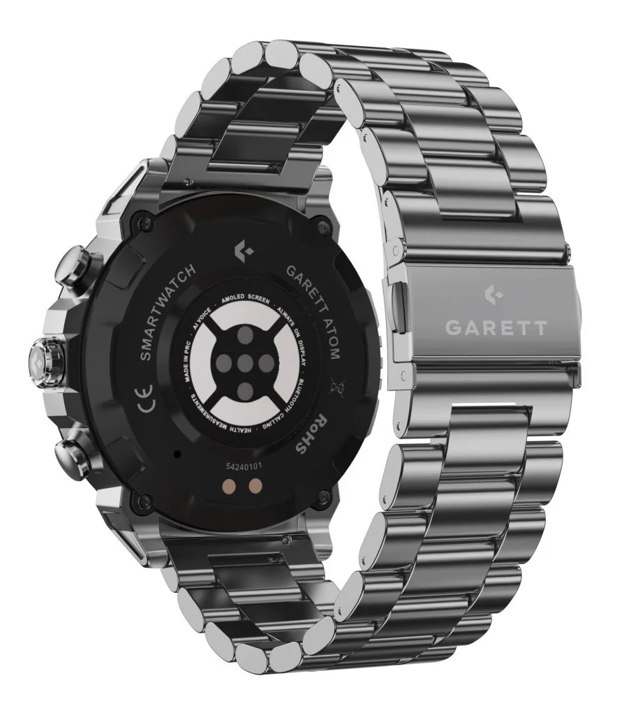 Pametna ura Garett Atom, srebrna, jeklena 3