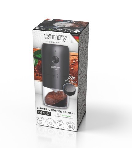 Camry CR4302 USB mlinček za kavo - brezžični 8