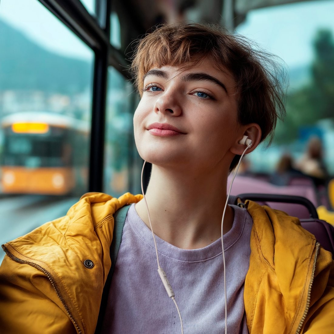 Vhodna slušalka Relax 3,5mm, peščene barve 6